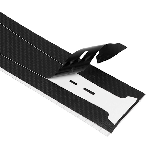 For PS5-konsoll Midtre Skin Integrert Riperesistent Midtre Strimmel Klistremerke for PS5 Optisk Stasjon Edition Vert Karbon Svart