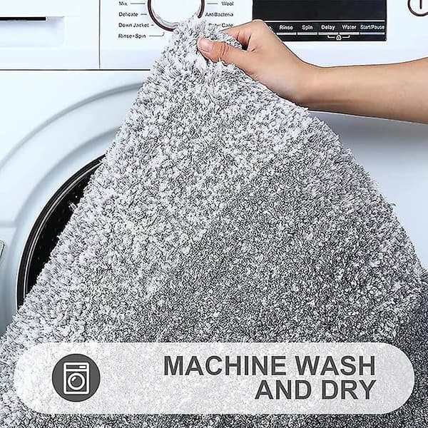 Luxury Bathroom Mat 41x61, Extra Soft and Absorbent Microfiber Bath Mat, Non-Slip Plush