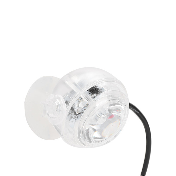 Plastik LED Fiske Tanke Farverig Gradient Vandtæt Nedsænkelig Nat Spot Lys Akvarium Ferskvand Saltvand Tilbehør 100-240V Rød EU Stik