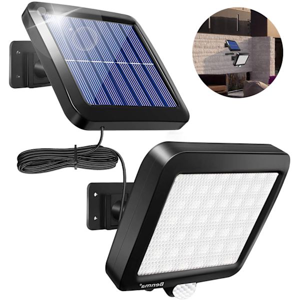 Solcellslampor för utomhusbruk, 56 LED-solcellslampor med