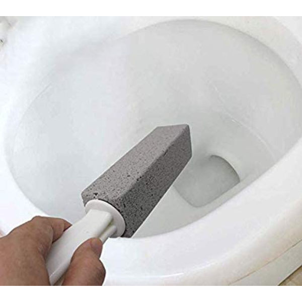 Pumice-puhdistuskivi kahvalla WC-puhdistusharja