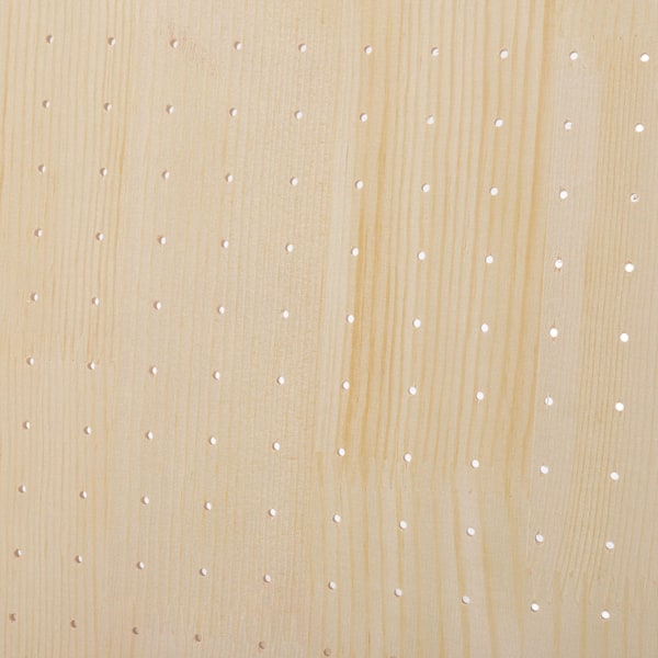 Ørepyntpinne Display Pegboard Stor Kapasitet Holdbar Tre Smykker Display Ørepynt Display Board for Ørepynt Smykker 66 Par