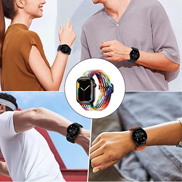Rem til Apple iWatch 1234567 - Justerbar nylonrem
