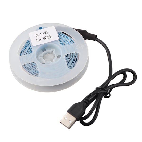 LED RGB Stripe Lys 5V Knappkontroll Tape Lys Fargeendring USB Drevet Stripe Lys For Soverom 5m / 16.4ft