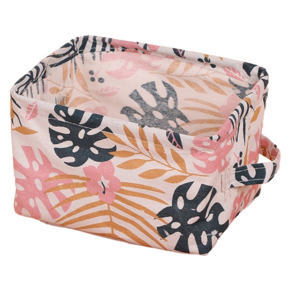 Cloth art storage box storage basket portable storage basket