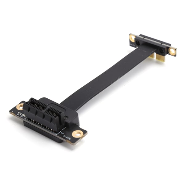 Utvidelseskabel PCIE 1X Dual 90° Nettverksadapter med LED-indikasjon Gen3 8Gbps