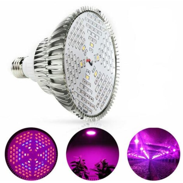 E26 E27 100W LED-växtlampa för inomhusodling av växter