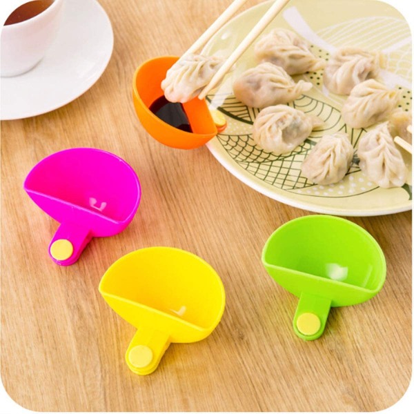 Dip Clip Bowl Plate Holder, NCTP 8 Pack Dip Clips Assorteret Tallerken