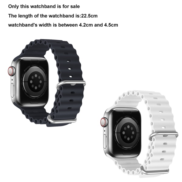 2 STK rem kompatibel med Apple Watch Band