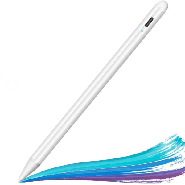 Stylus Pen for iPad, Høypresisjon Palm Rejection Pen kompatibel med iPad Pro (11"/12.9"), iPad 6./7./8. generasjon, iPad Air 3. og 4. generasjon, iPad Mini