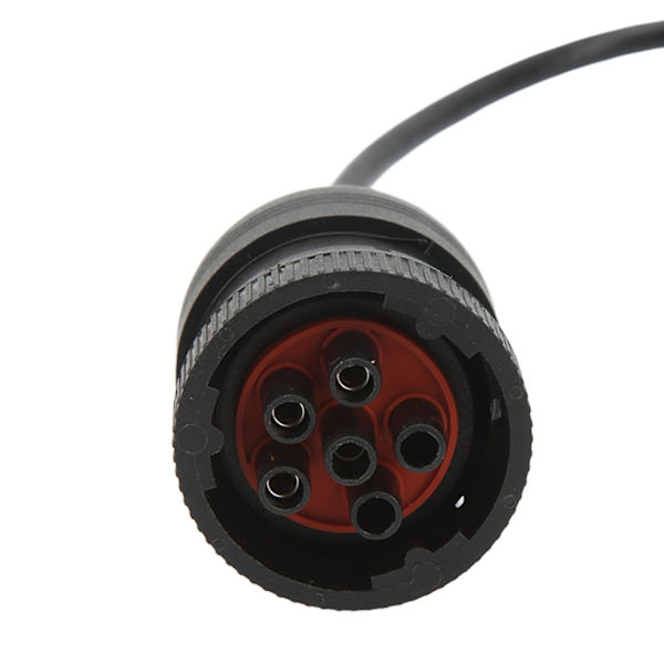 9-polig J1939 till 6-polig J1708 Diagnostikkabel Plug and Play ABS Plast Hög Flexibilitet Universal för Lastbilar