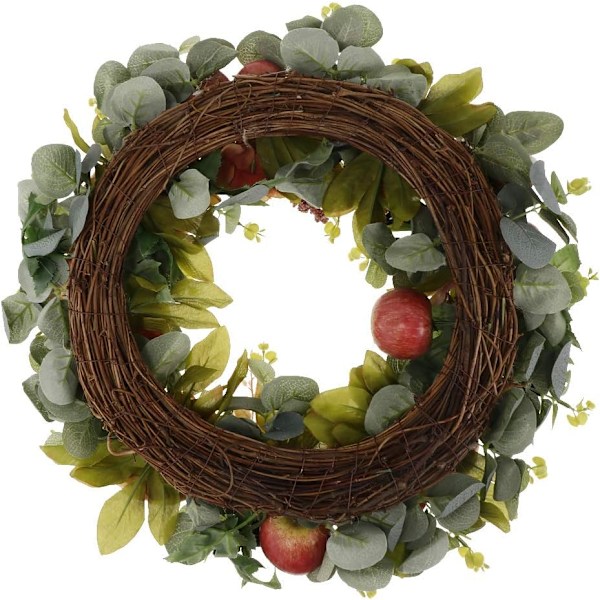 perfeclan Handgjord dörrkrans väggkrans blomsterkrans