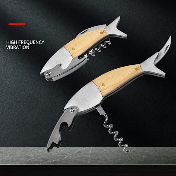 Lightwood Fish -viinipullonavaaja