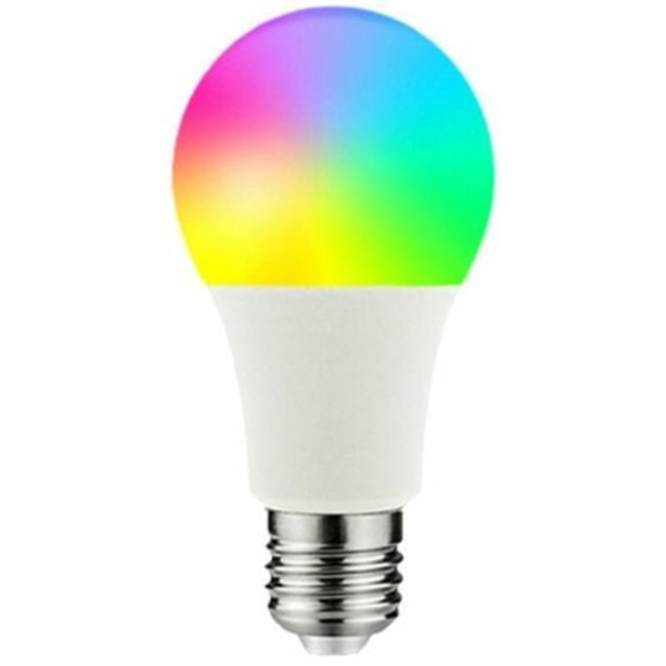 RGB-pære E27 LED fjernbetjening dæmpbar farveskiftende lampe farvet pære RGB-pære E27-stik, RGB+W 5W/A60 (hukommelsesfunktion) - RGB+W 5W/A60 (hukommelse