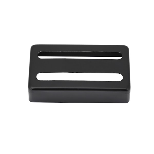To-roms Metall Gitar Pick-up Etui Messing Humbucker Deksel for Elektriske Gitarer Svart
