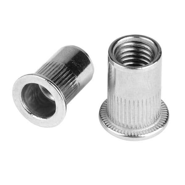 93pcs Threaded Insert 1 Box M3, M4, M5, M6, M8, M10 304 Stainless Steel Blind Rivet Nut Set