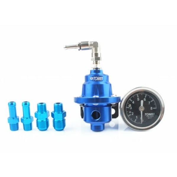 Universell bränsletrycksregulator i aluminium för bil 160 PSI