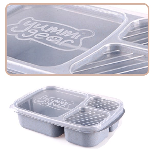 Fack måltidsförberedande behållare Lunchlåda för barn, plast