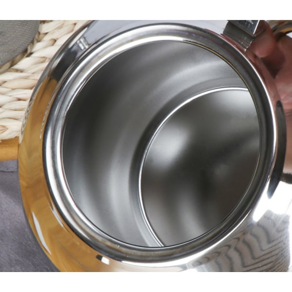 OMGard Tekande med Infuser Løs Te Blad 2 Liter Rustfrit Stål