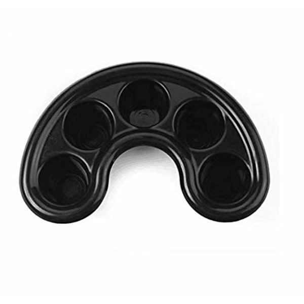 2PCS Nagelkonst Tips Blötläggningsskål, Bricka Manikyr Blötläggning