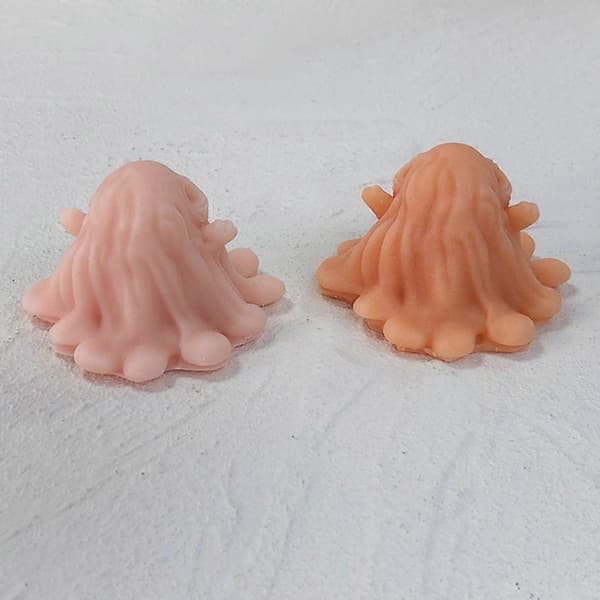 3D Spøgelses Stearinlysforme Duftlys Støbeforme Halloween Silikoneform