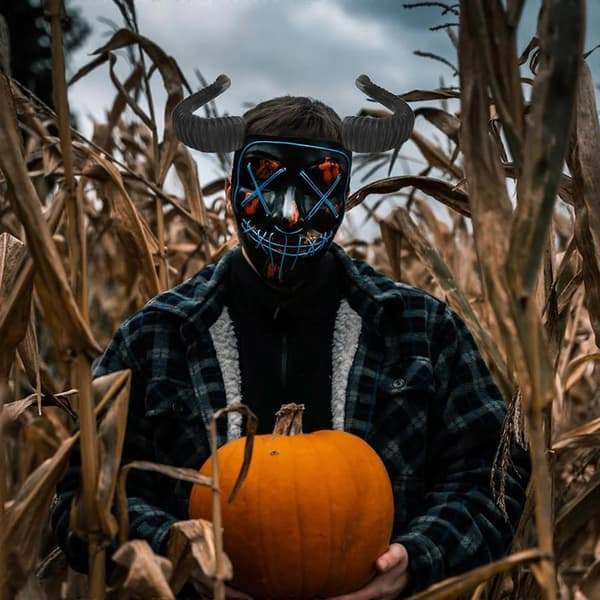 Sorte Halloween-hårbånd til dekoration 1 par hårbånd i plast med hule-design