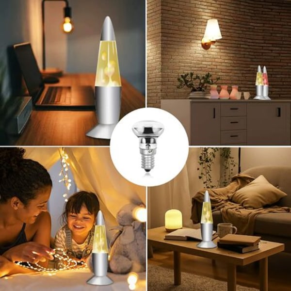 R39 E14 30W Lava Lamp Glödlampor, Liten Edison Skruv SES Reflektor
