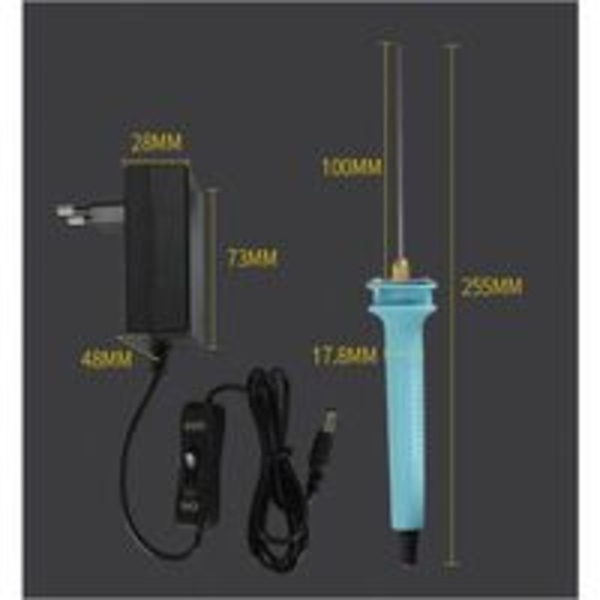 Professionell frigolitskärare 100-240V 18W elektrisk skumskärningsmaskin verktygssats hantverk 10cm frigolitskärpenna