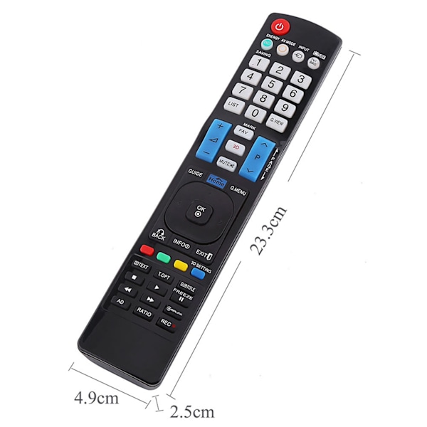 Ny bærbar universell erstatningskontroller fjernkontroll for LG 3D Smart LCD LED HDTV TV