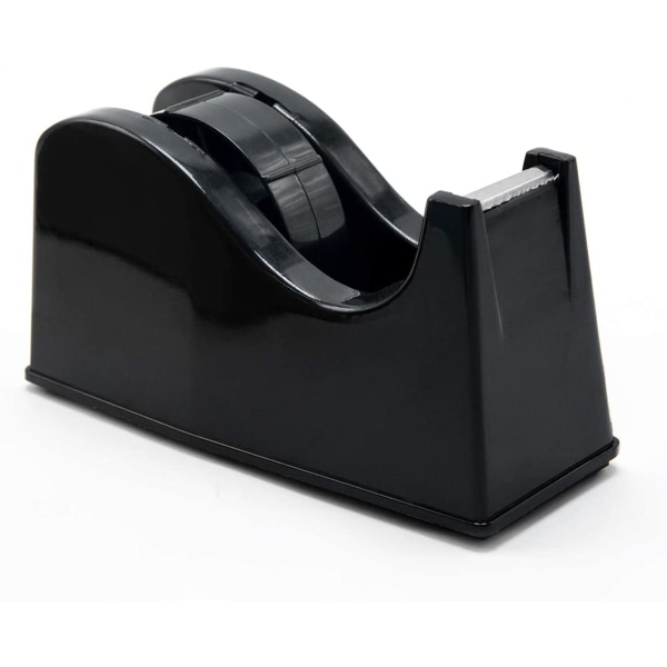 Desktop Tape Dispenser Adhesive Roll Holder (Fits 1" & 3" Core)