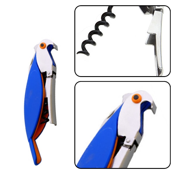 Papegøjeformet Corkscrew Vinåbner