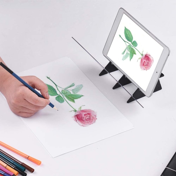 Tegnebræt Optisk Tegning Projektor Tegnebræt Skitsering Maleværktøj Animation Kopiblok Ingen