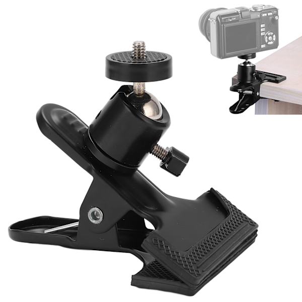 Tripod-kameran pidikepidike 360° kääntyvällä pallopääpidikkeellä liikkuvaa kameraa varten