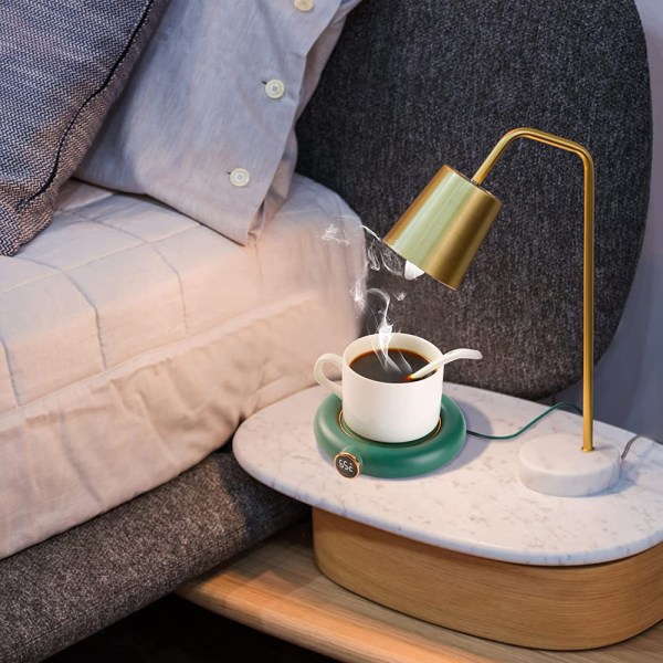 Kaffe Mugg Värmare för Skrivbord Automatisk Avstängning USB, Elektrisk Dryck