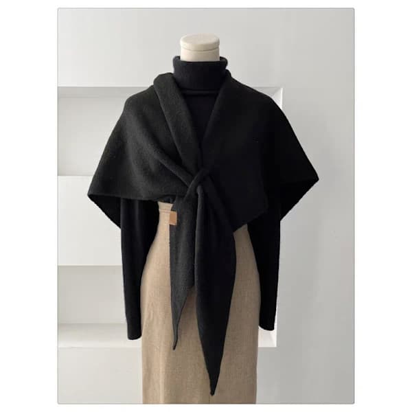Women's Scarf Pashmina & Triangular Shawl – Warm Long Shawl for Party & Winter Use Off-White Off-White