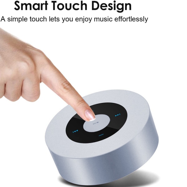 Touch Bluetooth-högtalare med vattentätt fodral