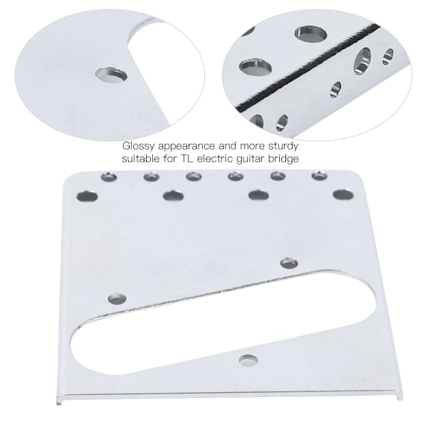 Broplate for Telecaster Gitar, Elektrisk, 6 Strenger, Justerbar