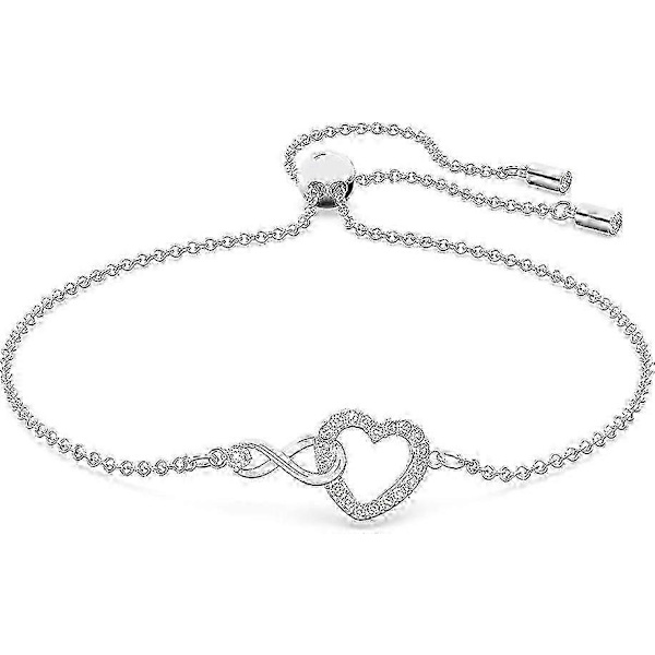 Hyperbolsk Infinity Hjerte Armbånd til Kvinder SQ3