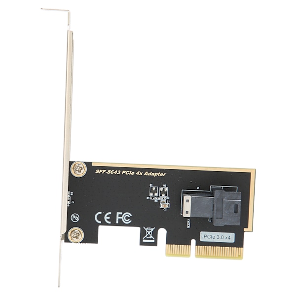 PCIE X4 till U.2 Adapterkort SFF-8643 Mini SAS HD 36Pin Hona PCIE Adapterkort för Vanlig Stationär Dator