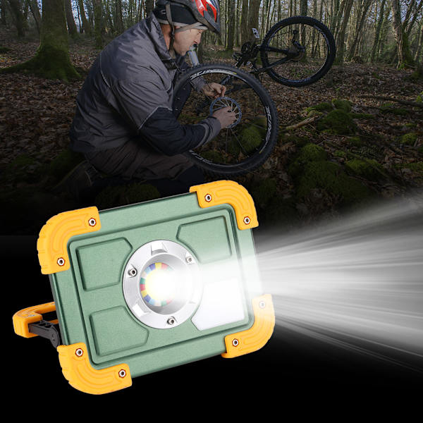 30W USB COB LED Bärbar Uppladdningsbar Ljuspunkt Arbetscamping Touchlampa Utomhus