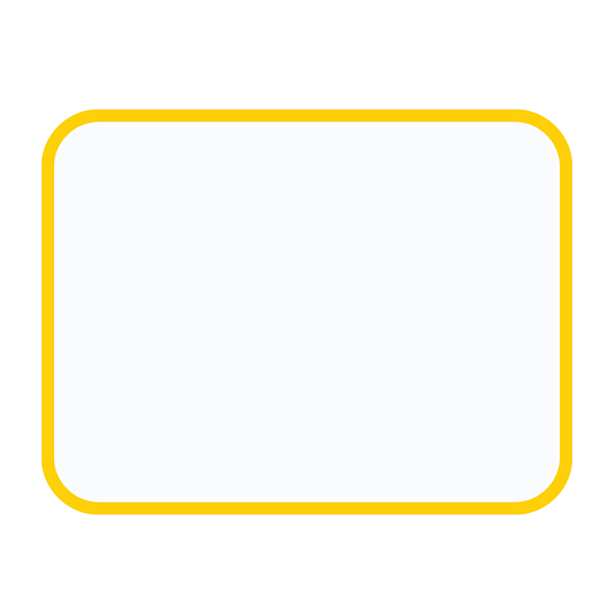 Magnetisk whiteboard - nem at skrive på og rengøre, fleksibel