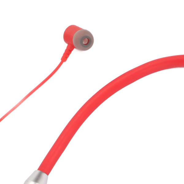Neckband-øretelefoner trådløse Bluetooth 5.2 IPX5 vandtætte stereo ergonomiske forbedrede bas Neckband magnetiske hovedtelefoner røde