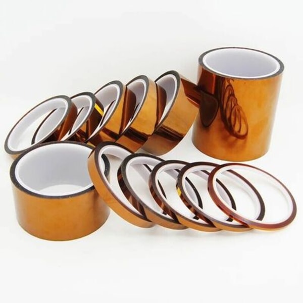 Electrical Adhesive Tape in Roll High Temperature Heat Resistant for Mobile BGA SMD Repairs 5mm30m - Brown