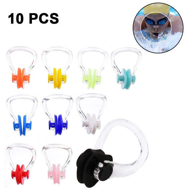 Waterproof Swimming Nose Clips Nose Plugs Nose Protector for