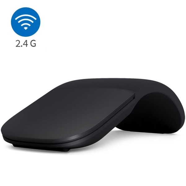 Mute Ultra-thin Laser Folding Wireless Touch Mouse