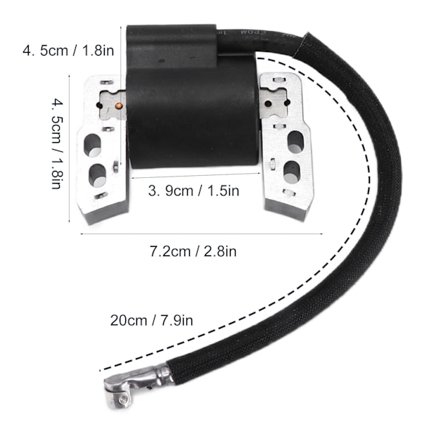 Tändspolemodul i metall 802574 796964 Universal för Briggs & Stratton
