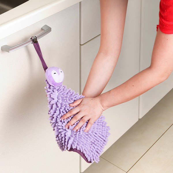 Vaskeklude, absorberende tykt køkken & mikrofiberhåndklæde til badeværelse