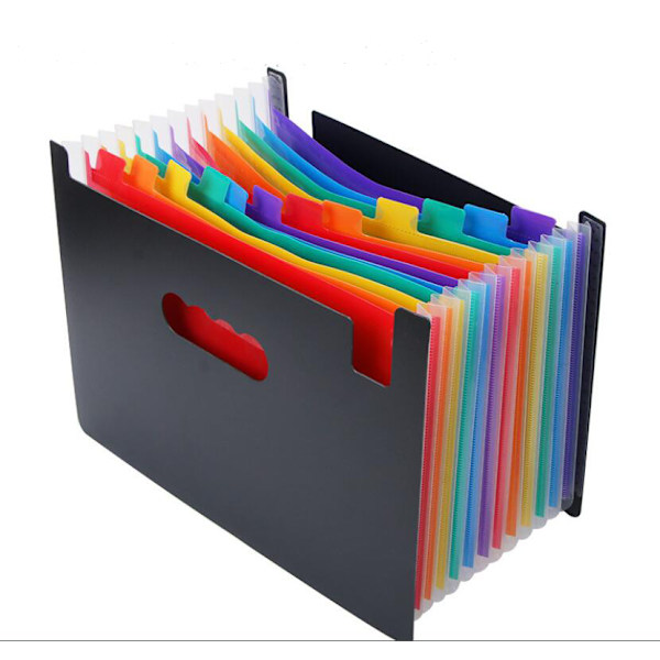 LOETAD Dokumentmappe A4 Fächermappe Datei Organizer mit
