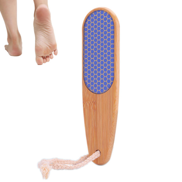 Glasfodfil – fodskrubber til død hud med bambus