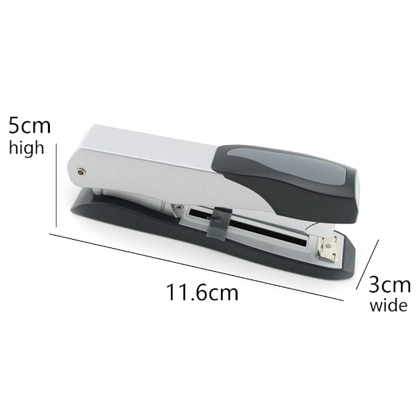 Full-size skrivbordsstapler, 25-arks kapacitet, ansträngningslös